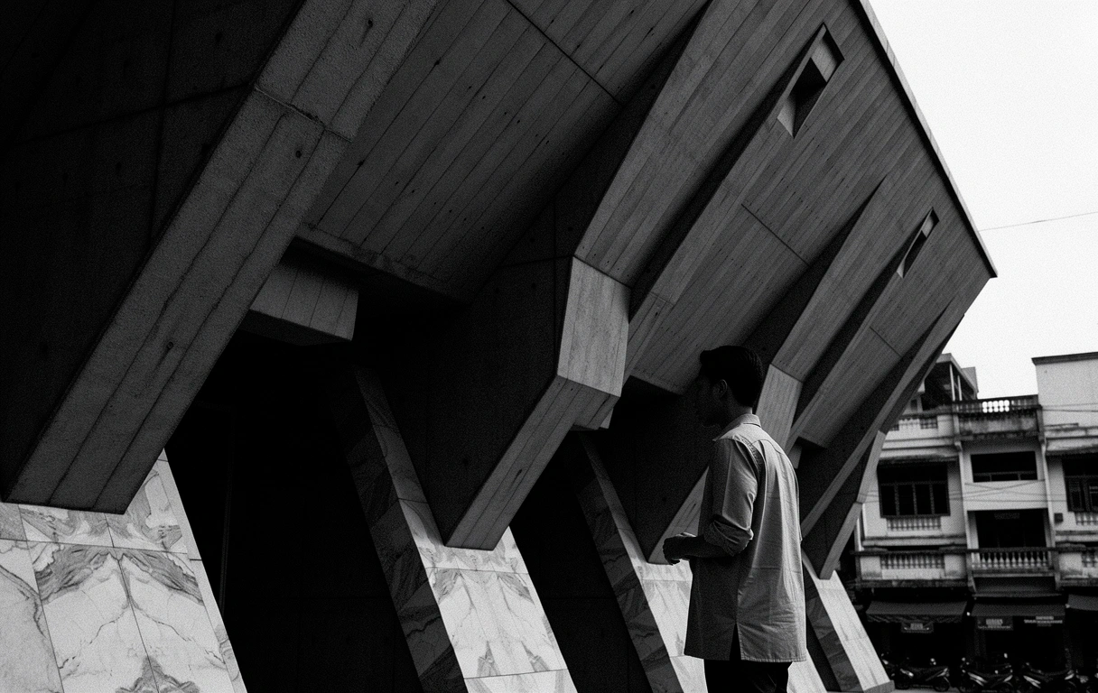 Jakarta brutalist architecture
